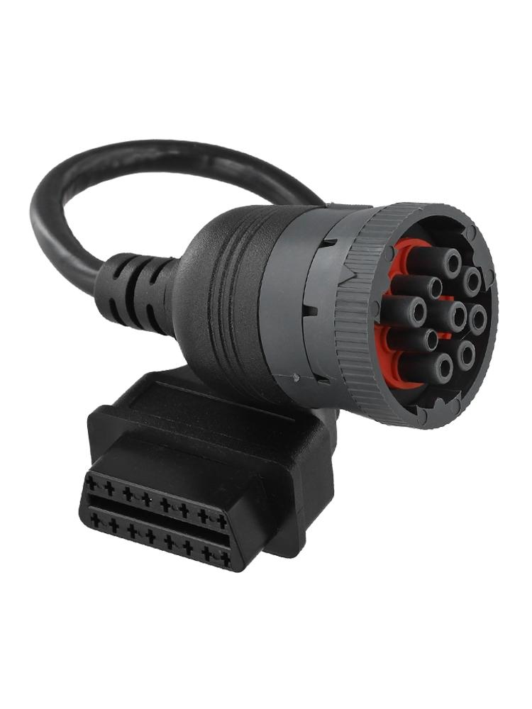 OBD2 Connector Truck Cable Easy Installation Non-deformation Design