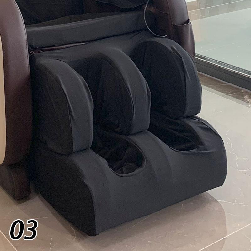 2Pcs Set Lower Body Shiatsu Massage Chair Cover Protector Chair Soft Stretch Washable Reclining Chair Dustproof Cover Home Decor