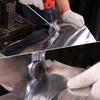 Electric Drill Plate Cutter Double Headed Metal Sheet Cutter Sharp Precise Cutting Plate Punch Electric Drill Plate Cutter for Copper