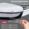 4pcs Transparent Car Door Protector Sticker Invisible Protective Strips For Mazda CX-3 Bk CX-5 MS Speed 5 6 2 3 CX30 MX-5