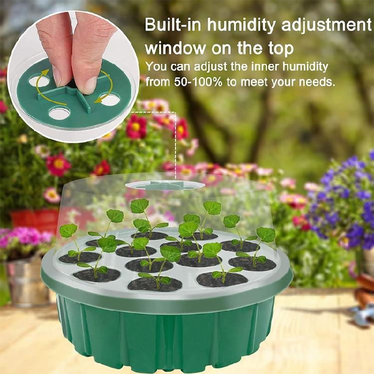 Growing Box Vegetable Sprout Hydroponic Tray Garden Supplies