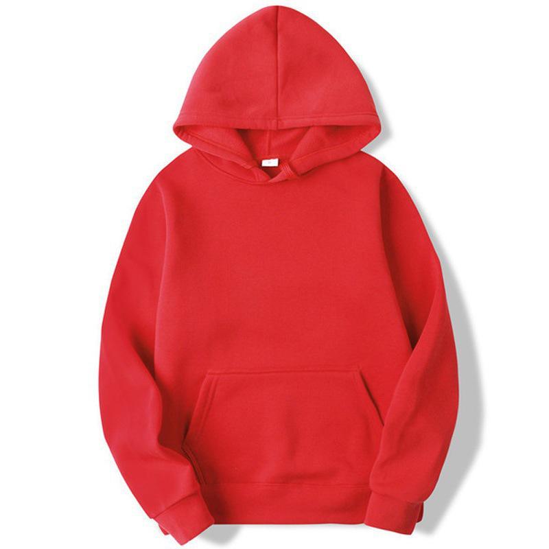 Unisex European & American Style Printed Casual Hoodie - In Stock