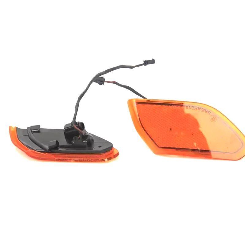 Powerful Led Front Side Marker Light Turn Signal Lamp Round Eyebrow Side Lamp For Jeep Wrangler JL 2018+