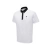 ANEW GOLF Men Hybrid Solid T-Shirt_Wh