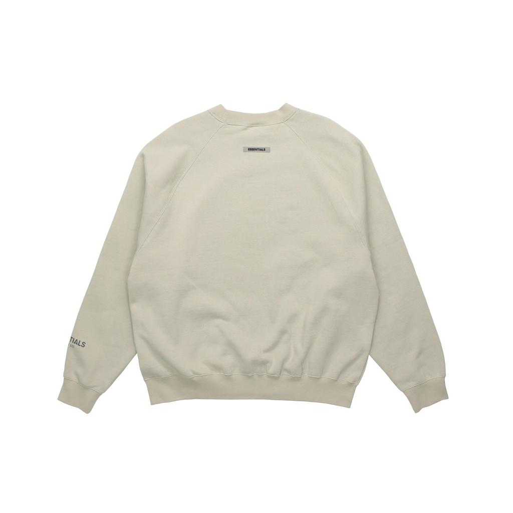 Fear of God Essentials Fleece Crew Neck Sweatshirt FW20 Unisex Tops Sage-Green FOG-FW20-302
