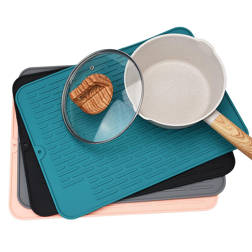 Dish Drying Mat Heat Resistant Multifunctional Non-Slip