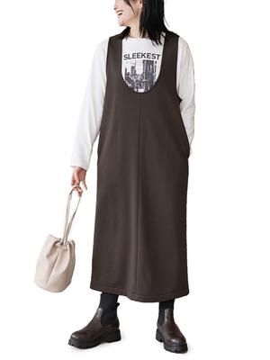 Cohen REVERSE WARM Camisola Quente M Sweatshirt, Saia Decote U, 76756000021, 2950, CASTANHO ESCURO (29),