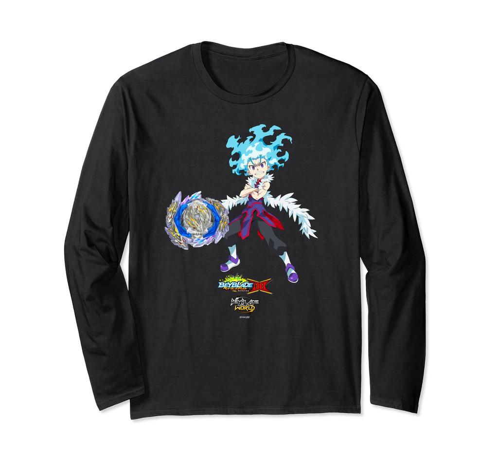 Beyblade Burst Dynamite Battle Shirasagijo Louis Long Sleeve T-Shirt