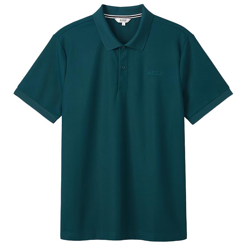 AIGLE Men s DFT Quick-Dry UV-Protection Polo Shirt M