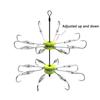 Crab Steel Flap Explosion Hooks 6/8 Claw for Square Bait Squid Fishhook Carbon Easy Carp Fishing Jig Hook Tackle Accessories 260319