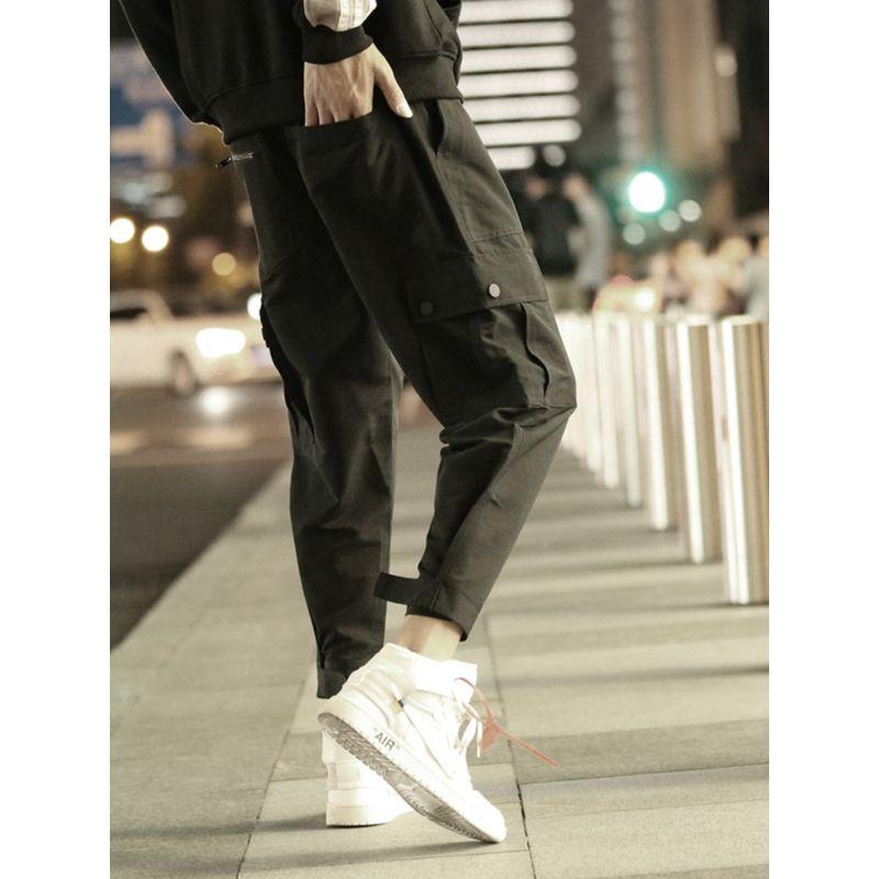 Fashion Brand Spring Street Fashion Handsome Casual Pants All-Matching Work Clothes