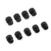 Professional 6Pcs Drill Guide Bushings Sturdy Carbon Steel Rustproof Drill Sleeve For 2mm To 10mm Hole Alignment