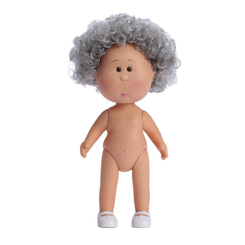 14Cm / 5.5 Inch "Potato Doll" Mia Naked Doll – Mini Bjd Blank Canvas For Handmade Repaint, Collectible Art Doll
