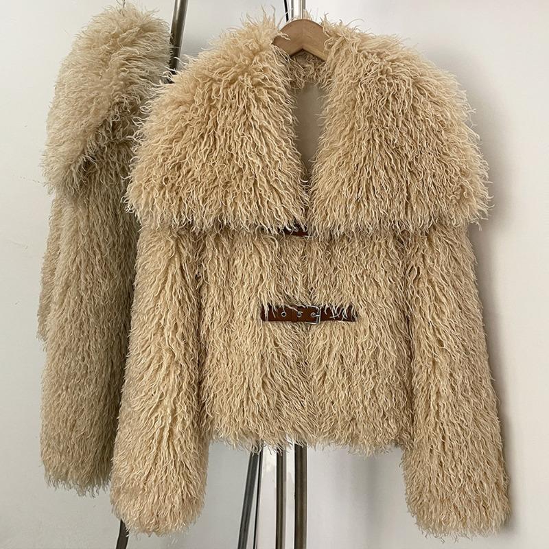Autumn and Winter New Imitation Fur Coat Women's Short Thickened Fashion Celebrity Style Environmentally Friendly Fur Coat