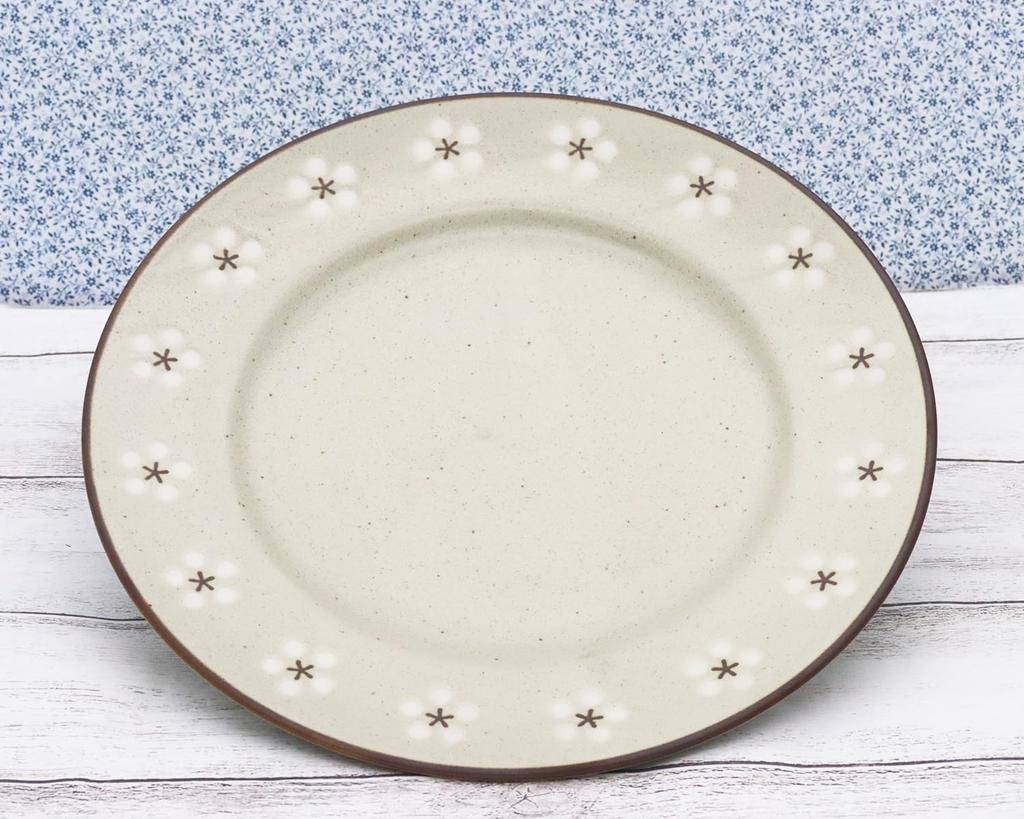 Castle Enterprises [Set of 5 24cm Meat Plates] Mino Ware, Kamakura Old House Cafe Series