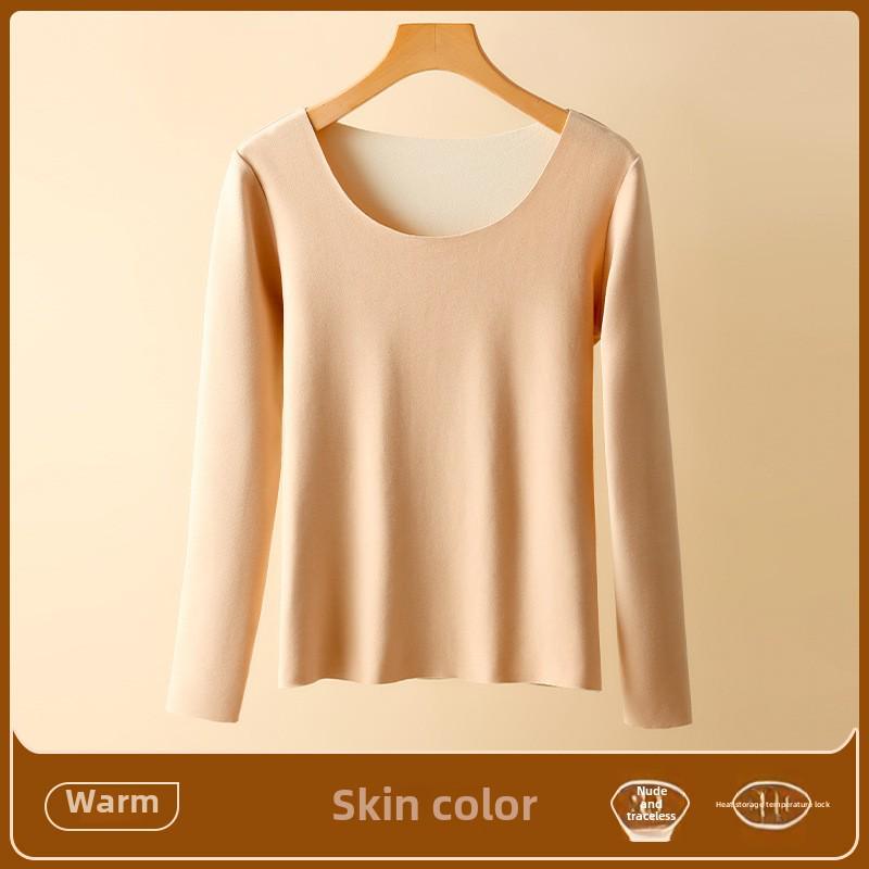 

Бесшовный бархатный термокостюм с длинными рукавами для осени/зимы XL [120-140 lbs]