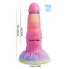 Luminous Silicone Anal Dildo Butt Plug Beads with Suction Cup Prostate Massager G Spot Stimulation Adult Sex Toys for Women Men