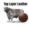 Men's Leather Cap In Autumn and Winter Outdoor Casual Cowhide Baseball Cap