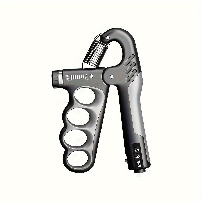 

Силовой тренажер, 1 шт., регулируемый, 5–100 кг. (11–220 фунтов) Сопротивление, нескользящая конструкция стойки для укрепления мышц — подходит для всех уровней. серый