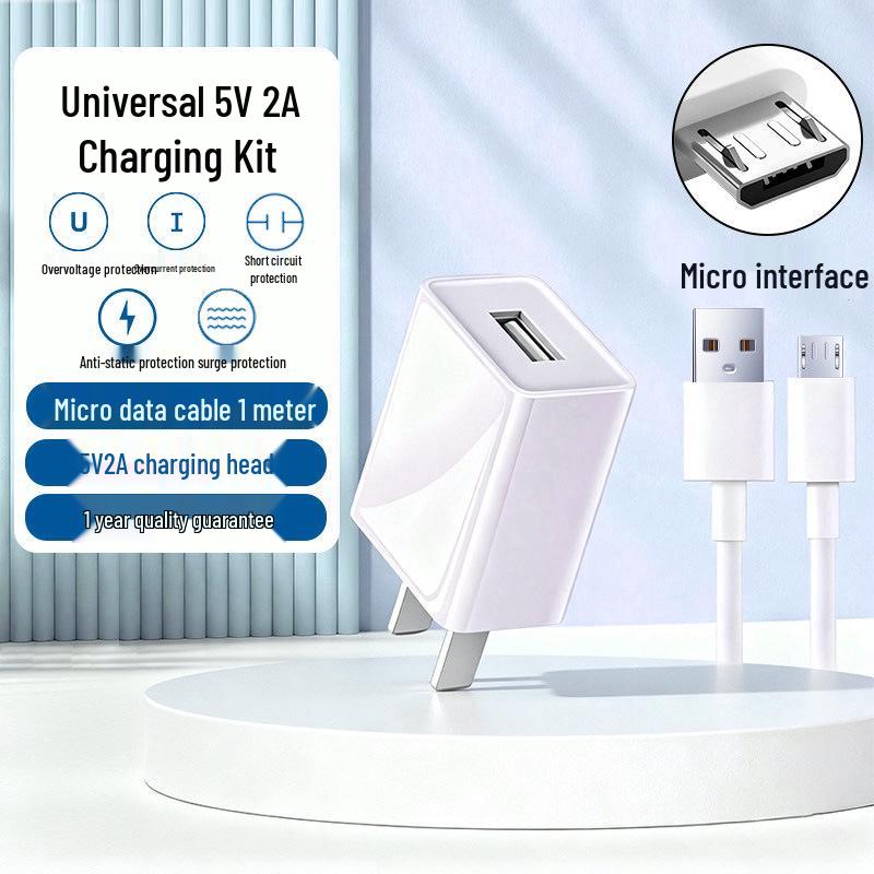 5V2A Dual-Port USB Power Adapter Charger with 3C Certification