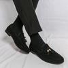 Brand Men'S Fashion Banquet Business Leisure Leather Shoes Spring New Style Pointed Anti Velvet Leather Comfortable Loafers