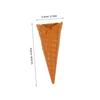 ibasenice Simulation Ice Cream Cone Fake Cone Photography Lightweight for Home or Store Display 5-inch Model, Prop, PVC,