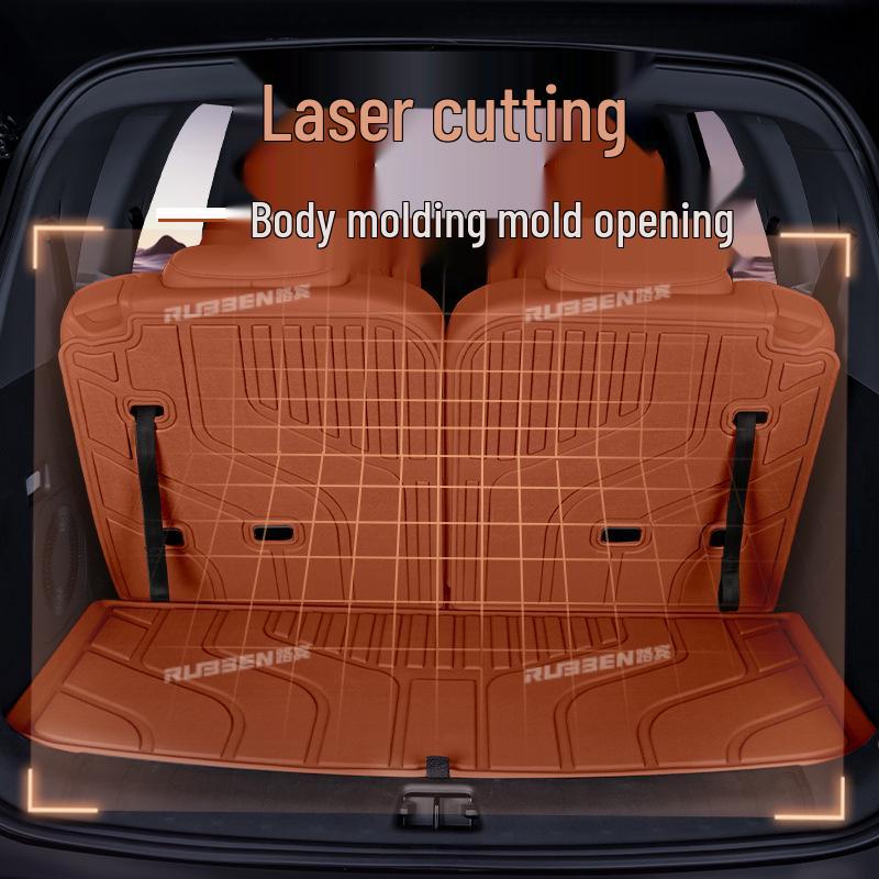 Leapmotor C16 Full Trunk Mat for 2026 Five/Six-Seater Interior Modifications