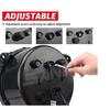 Tri-Beam 9-inch LED Bi-Beam Lens Headlight Assembly for Jeep Wrangler JL