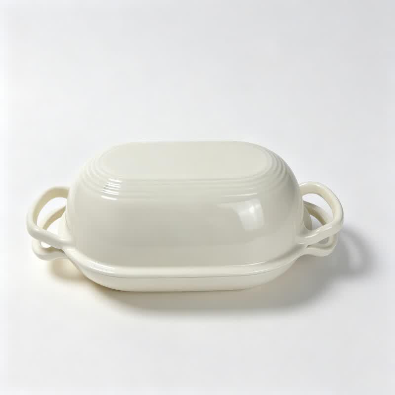 Tong Shengyuan Multi-functional Square Enamel Cast Iron Pot