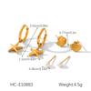 Luxury Light Luxury Earrings Set Versatile Zircon Studs And Pearl Flower Dangle Earrings