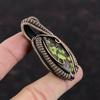 Copper Stichtite Pendant Copper Wire Wrapped Jewelry Gemstone Handmade Pendant Ethnic Style Jewelry Copper Wire Wrap Pendant Gift For Women