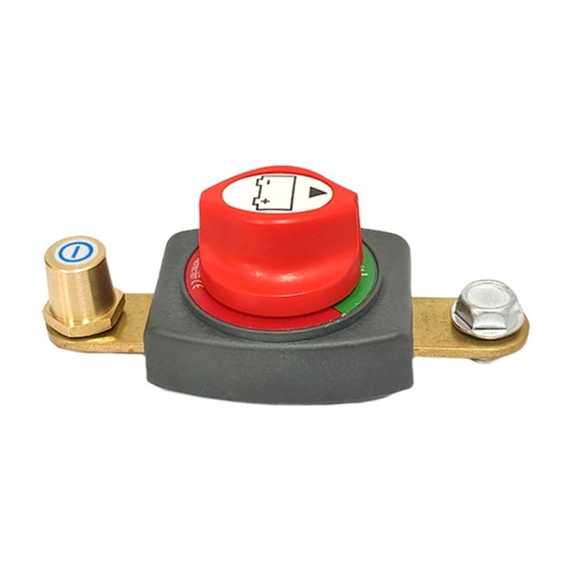 Integrated Emergency Cut Off Switches Accessory for Battery Posts Brass Terminals Connectors Prevents Loose Contacts