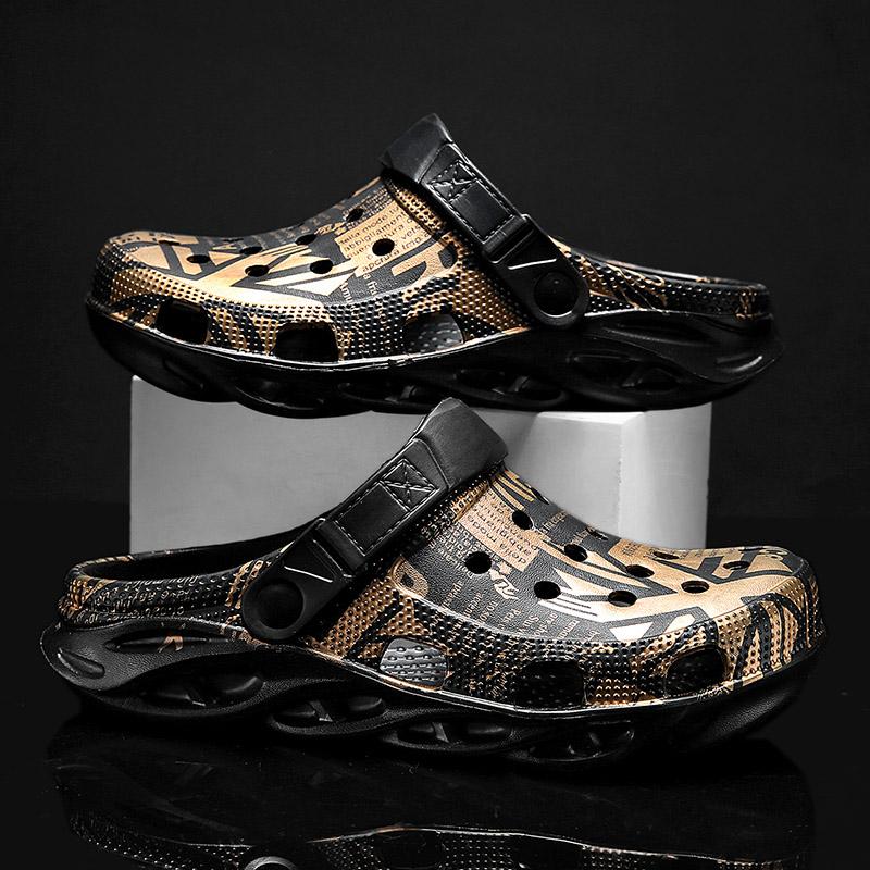 Zapatos de agua de verano para hombre, zapatos de agua huecos, sandalias  ligeras para natación, zapatos descalzos, zuecos, sandalias de playa fresca  para pesca en el mar, para hombres(#Marrón) FUC | Linio