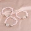 Natural powder crystal bracelet powder crystal strawberry crystal Pixiu girl heart new Chinese bracelet peach blossom wealth for girlfriend