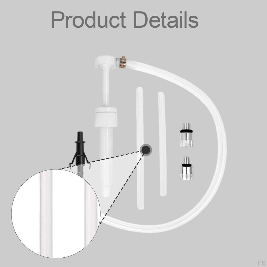 Lower Unit Gear Oil Pump Accessories Transmission Fluid Transfer Extractor Kit Sturdy