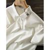 Italian Light Luxury Cabinet 398! Cool Feeling Delicate Pearl Cotton Men's Summer Breathable Lapel Short Sleeve T-shirt Polo Shirt