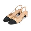 Barbara Basic Slingback Sandals Color Combi 4.5cm 4 Colors Bbj204
