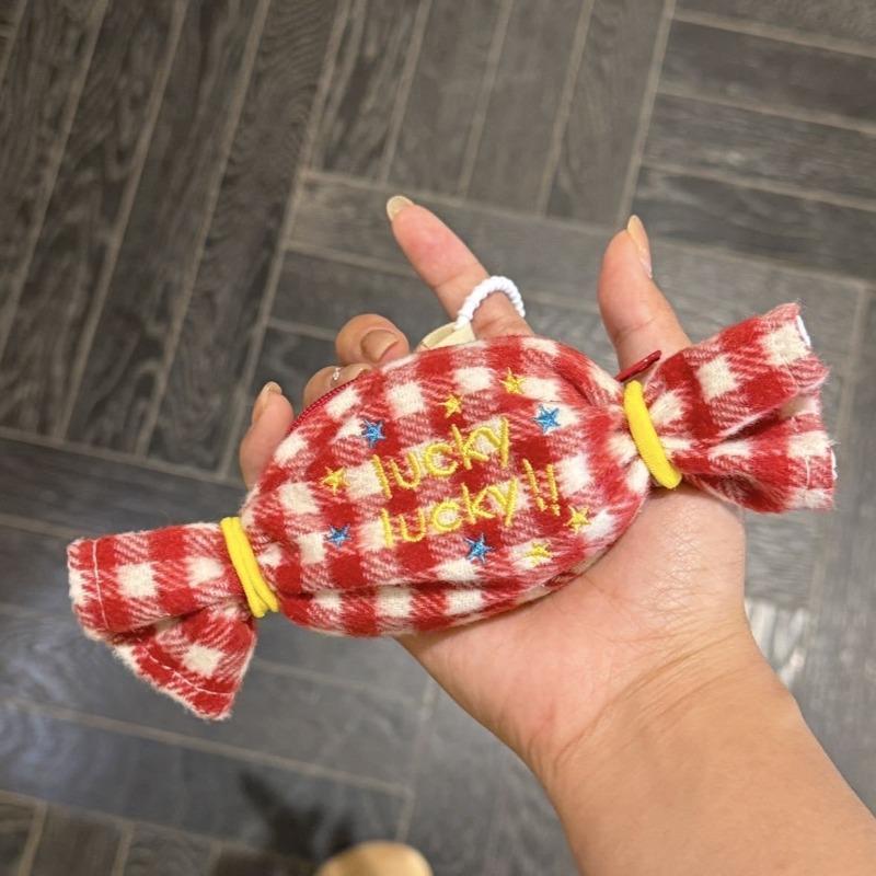 Korean macaron color scheme mini candy pendant cute change bag earphone bag multi-functional pendant bag