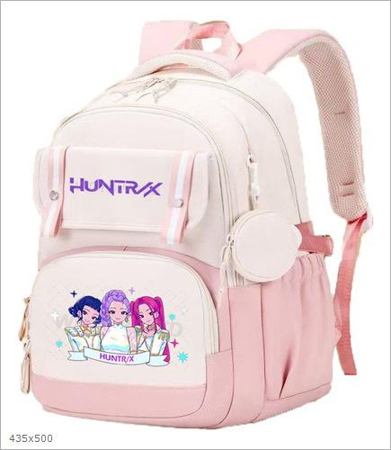 Kpop School Bag Campus Primary And Secondary School Students Large-Capacity Decompression Backpack schoolbag