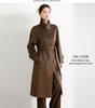 Women's Long Double-Sided Cashmere Over-the-Knee Coat - 2025 High-End Autumn/Winter Collection