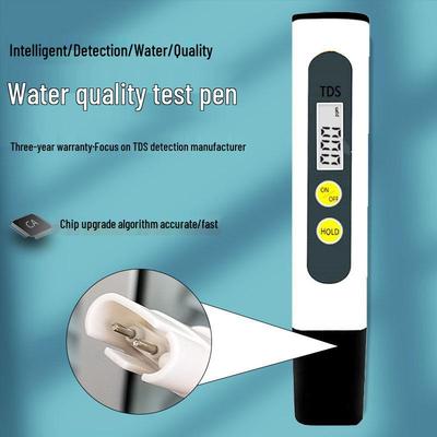 Testeur TDS de Qualité de l'Eau et de Température à Trois Boutons
