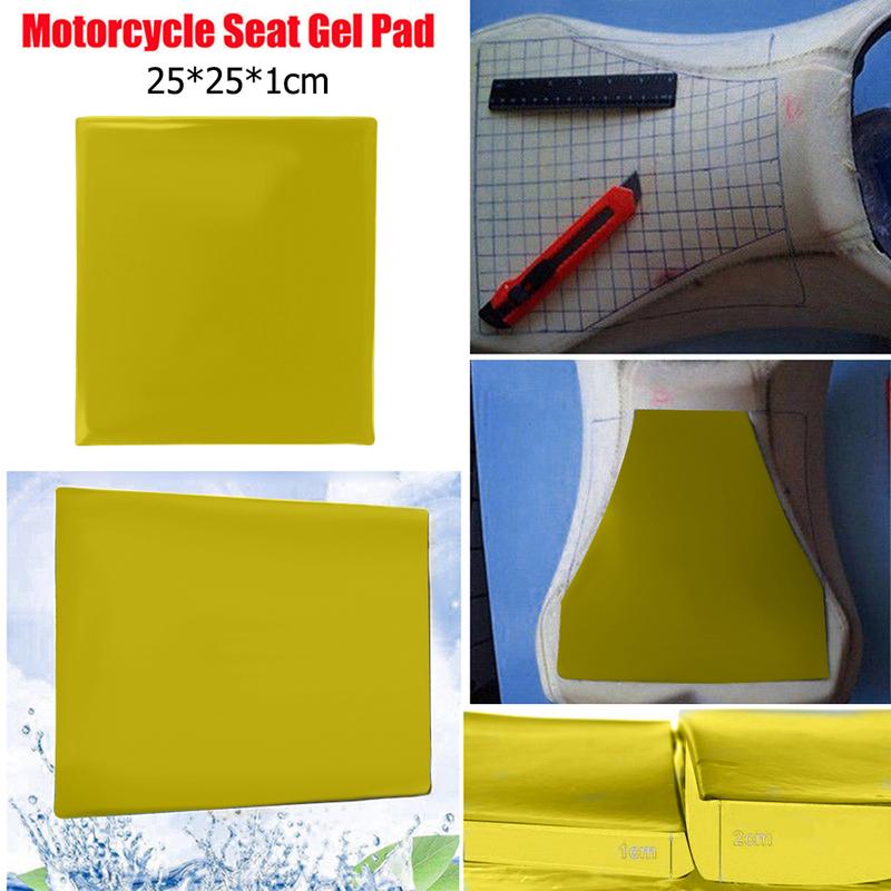 DIY Modified Motorcycle Seat Gel Pad Shock Absorption Mat Motorcycle Seat Cushion Universal For Motorcycle Car Auto Chair