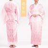 [TOuWA] Nagajuban (Undergarment for Kimono) - Kimono Undergarment, Traditional Japanese Underwear, with Waist Tie, Washable, with Half-Collar,