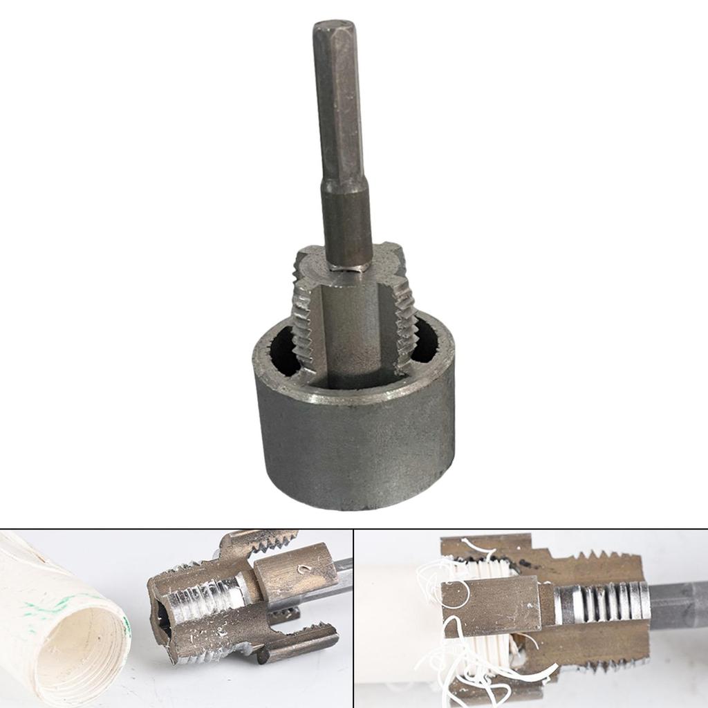 Tube Threader, Tube Threading Tool, Hardware, Multi-Function Plumbing Tool, for