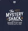 Mystery Shack Graphic T-Shirt – Vintage Lodge Souvenir Parody Tee, Unisex Cotton Shirt