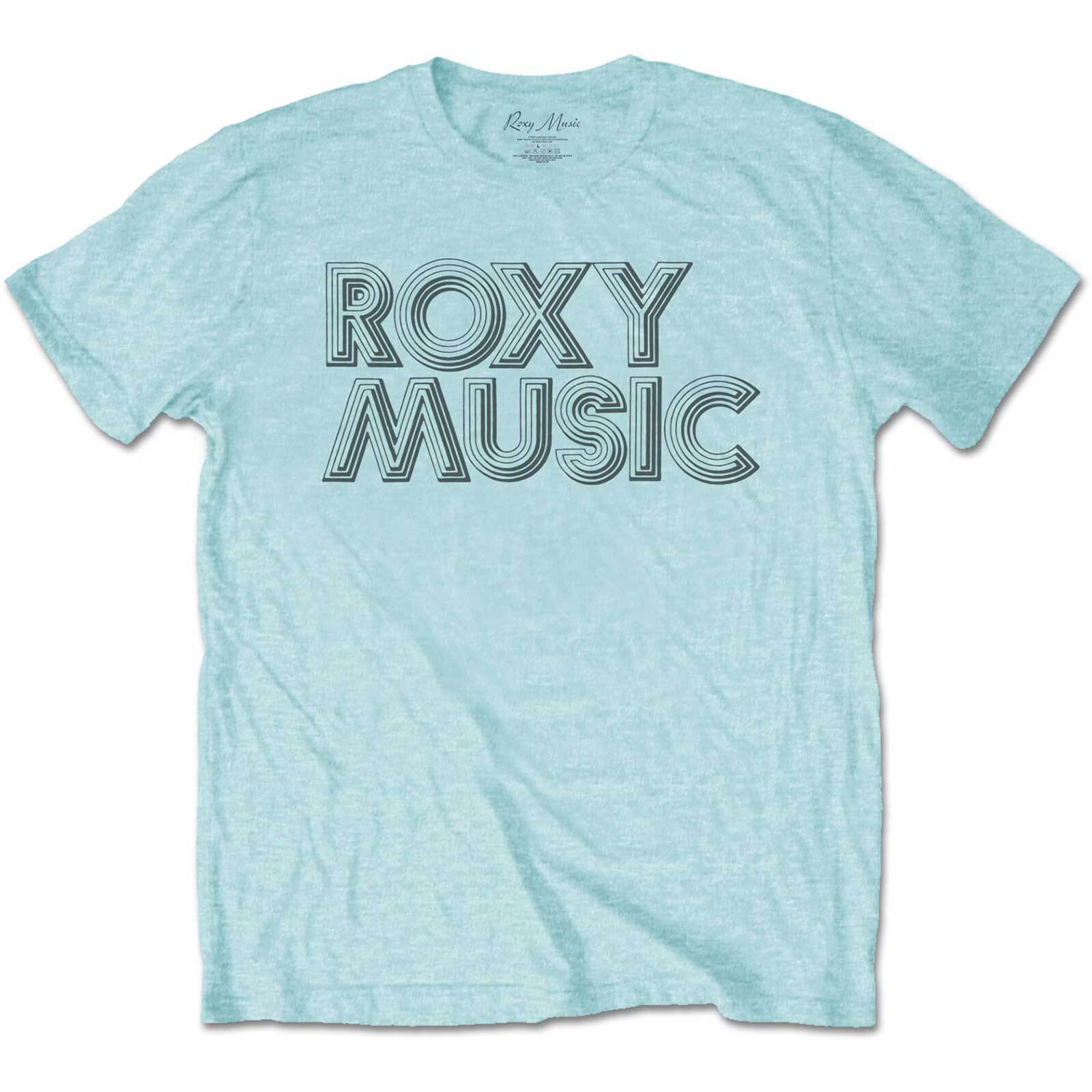 Roxy Music Unisex T-Shirt Mens Womens Tees Top: Disco Logo L