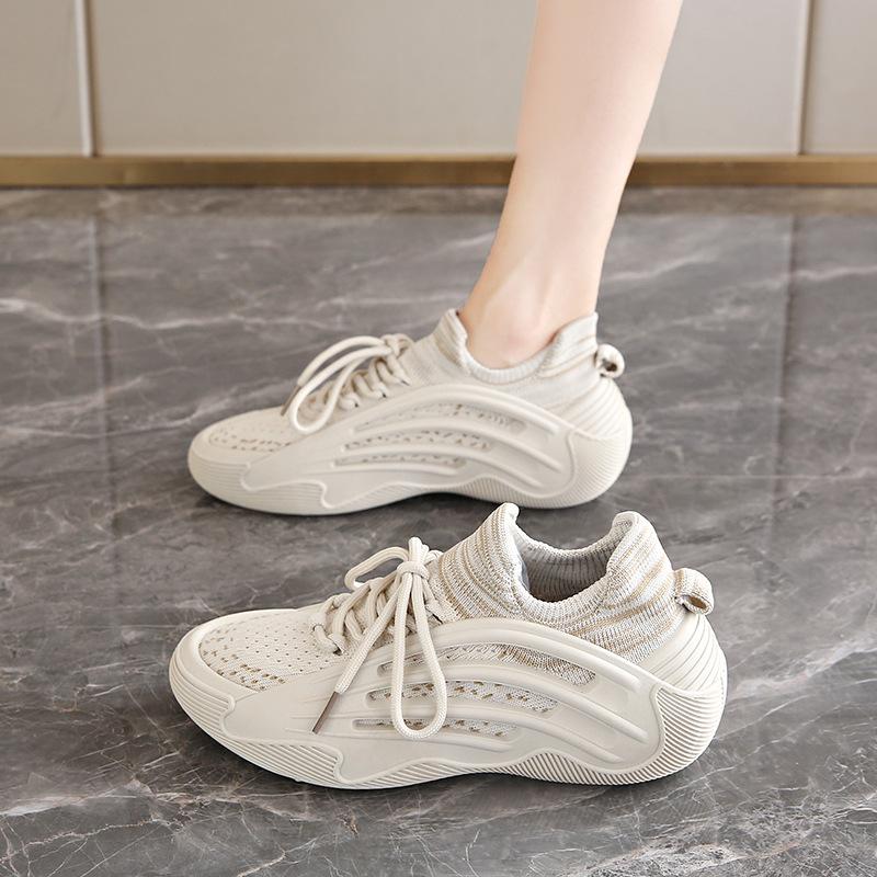 Women's Casual Sneakers 2025 Spring Summer Mesh Soft Sole Comfortable Women Outdoor Casual Shoes Platform Shoes Zapatos De Mujer
