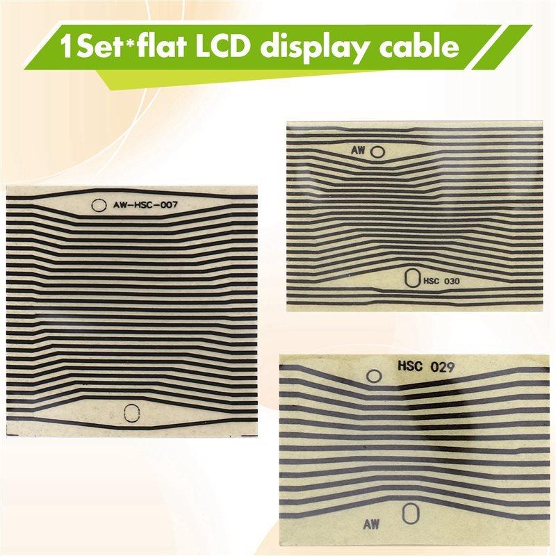 1 Set Trument Pixel LCD Display Ribbon Cable For Mercedes Benz C/CLK/E/SLK-Class, W202 W208 W210 R170 Dashboards