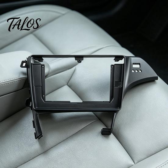 ABS Plastic Radio Surround 10.1 Inch Car Dash Kit for Toyota Prius 2010 RHD, Navigation Automotive Interior Modification Parts Panel Frame Russia