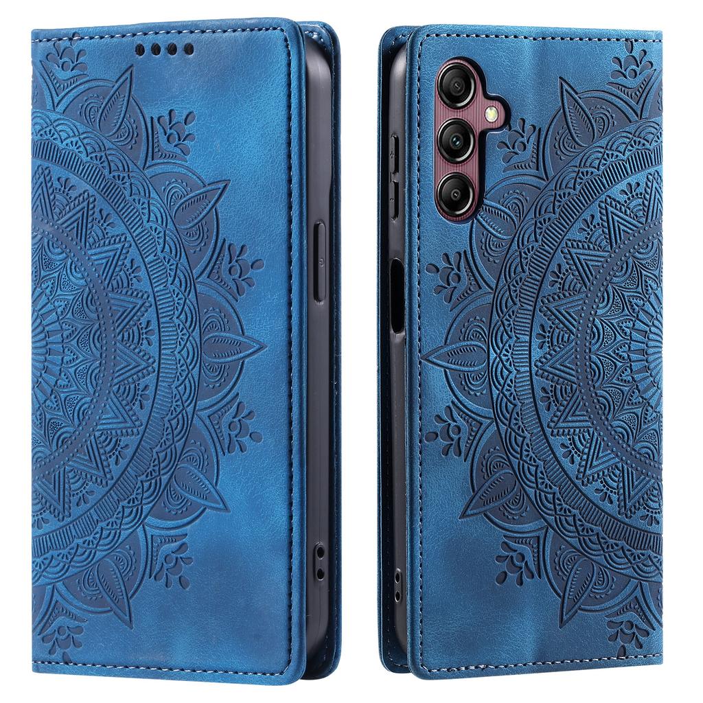 For Samsung Galaxy A37 5G Case Magnetic Closing Leather Phone Cover Pattern Imprinted